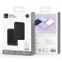 WiWU Wi-P043 Magnetic Power Bank - Wireless Portable Charger for Smartphone with USB-C Input, Wireless Output, Type-C Port with Stand | Portable Phone Charger - Black